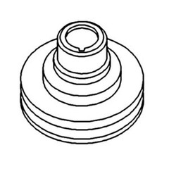 Crankshaft Pulley Fits 2020 2130 2510 2520 2630 401B 401C 410 R80808