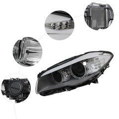 Headlight Assembly For 2011-2013 BMW 5 Series F10 Xenon LH Black 63117203243