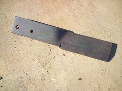 Rotary Cutter blades 5/8 Two Bolt Mount 17.25” Long-Brillion Fmc Bushhog Woods