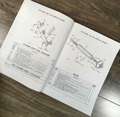 J I Case Self Propelled Model 600 Grain Combine Parts Catalog Manual No. 694