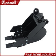 Findmall Attachment 200mm Narrow Trenching Bucket For Mini Excavators Digger