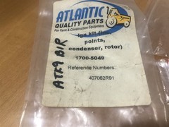 Atlantic Part # 1700-5049 INGITION KIT (POINTS, CONDENSER & ROTOR)