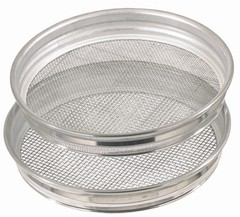 Gold Sieve Set Panning Prospecting Sieves Classifier Gem Fossicking Pan 2pc