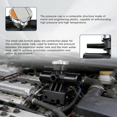 Radiator Engine Coolant Filler Neck with Cap Replacement for Lancer Outlander Sp