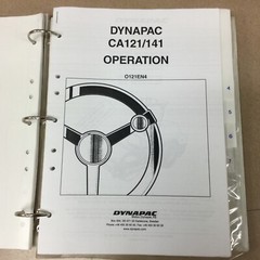 Dynapac CA-121D COMPACTOR PARTS BOOK CATALOG OPERATION MAINTENANCE MANUAL GUIDE