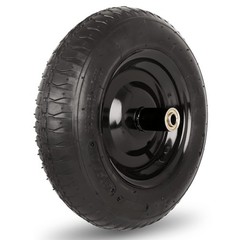 GICOOL 14.5″ Wheelbarrow Tire, 3.50-8” Pneumatic Tire, Universal Wheelbarrow …