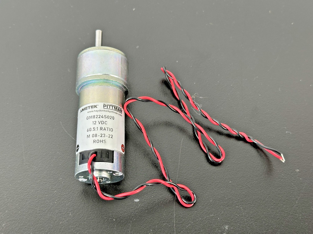 AMETEK Pittman GM8224S020 12VDC 60.5:1 DC Gear Motor Untested