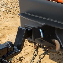 Mini Skid Steer Attachment Plate w/2″ Receiver for Ramrod Toro Dingo Ditch Witch