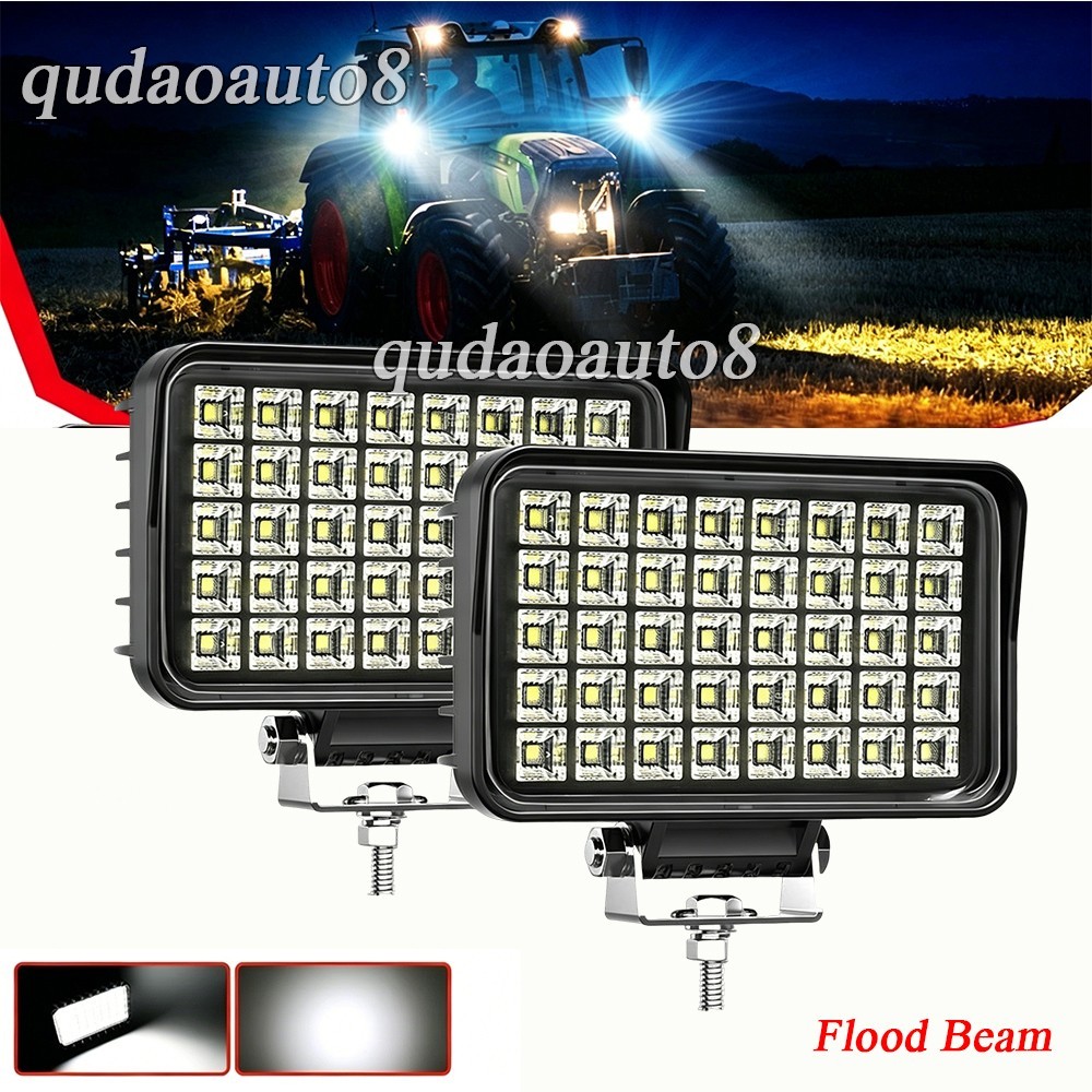LED Work Lights 12v Flood Lamp pods fit Truck, Tractor ,Boat, UTV ,ATV Lighting