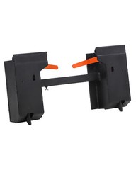 4000LBS Skid Steer Quick Attach Tach Conversion Adapter w/Adjustable Cross Brace