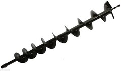 One Man Gas Post Hole Digger Fencing Soil Drill Machine w/4″ 6″ & 10″ Auger Bits