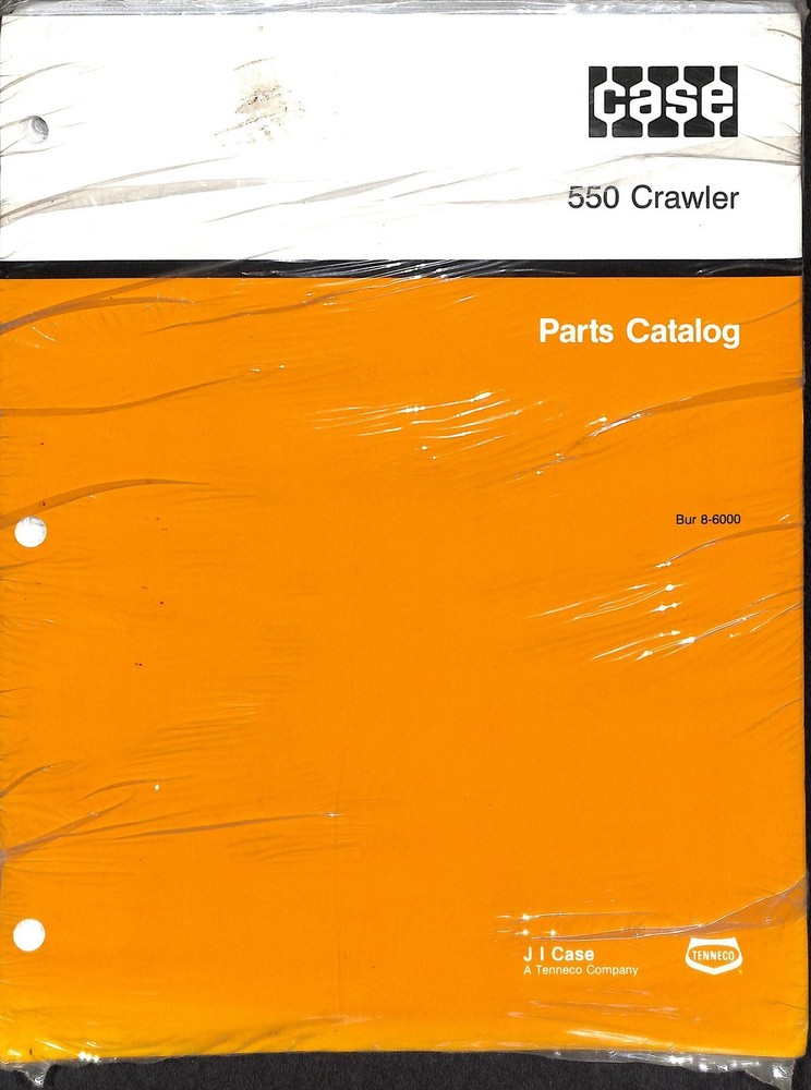Case 550 Crawler Parts Catalog Manual J I Case Tenneco Printed USA
