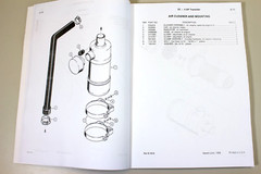 J I Case 25 + 4 Xp Trencher 25+4 Parts Manual Catalog Exploded Views Assembly
