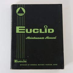 Models 10-13 Ld Euclid General Motors Maintenance Manual June 1966 66sp9