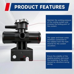 Radiator Engine Coolant Filler Neck with Cap Replacement for Lancer Outlander Sp