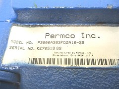 216-9144 NEW PERMCO 3000 HYDRAULIC PUMP MOTOR P3000A383FDZA10-29 CCW
