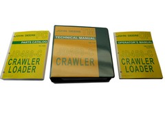 John Deere JD450-C Crawler Dozer Bulldozer Technical Service Repair Manual Set
