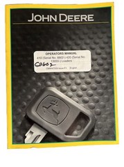 JOHN DEERE 410 & 420 SERIES COMPACT TRACTOR LOADERS OPERATOR’S MANUAL OMW47559