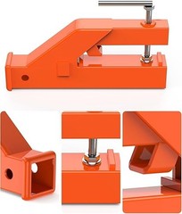 2″ Ball Tractor Mount Clamp Trailer Hitch Receiver Bucket Tractor Skid Steer