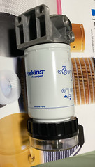 PERKINS FUEL FILTER WATER SEPARATOR GP 2656F853 ENGINE C4.4 C6.6 1104D 1104E