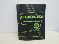 Euclid Repair Manual General Motors Diesel Engines Series 3,4, 6-71,71E N T 1963