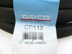 Dayco CP112 Industrial Accessory Drive Belt – 7/8″ X 116″