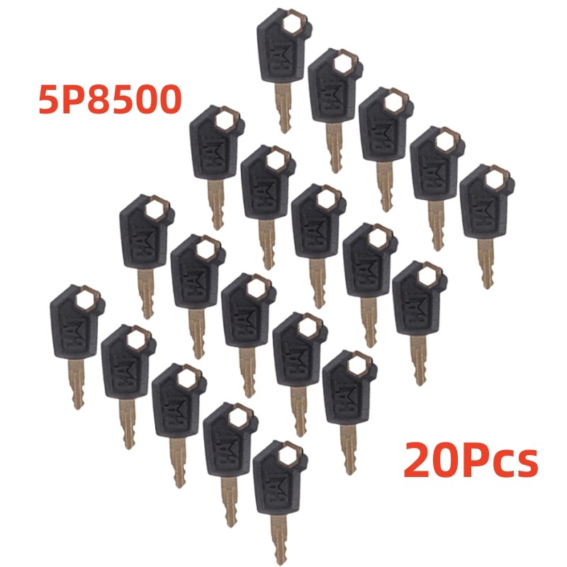 (20) Keys For CAT Key Caterpillar 5P8500 Heavy Equipment Ignition Key