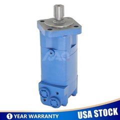 BM5-400 Hydraulic Orbital Motor For ECSSTR072 Skid Steer Rotary Tiller 4 Hole
