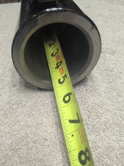 Auger Adapter 2-9/16 Inch Round Unit Female to 2 Inch Round Bit Male Made In USA