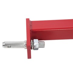 3 Point 2″ Receiver Trailer Tow Hitch Category 1 Tractor Drawbar Attachment