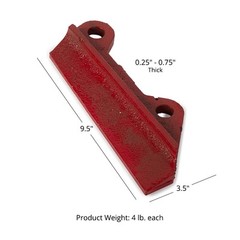 Titan Attachments Grade 50 Pro Series Low Profile Bucket Replacement Side Cutter