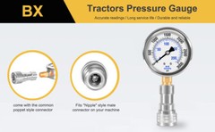 Pressure Boost kit for Kubota B, BX 1880, 23S, 2380 & 2680 TLB Series Tractors