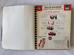 1956 Euclid Engine Maintenance Manual Model FD (1 thru 93) General Motors Diesel