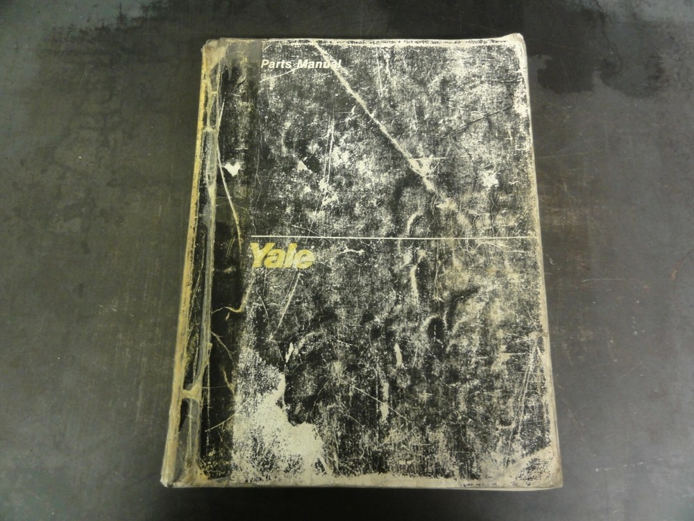 Yale ERCJ ERCF Forklift Service Parts Manual ITD-1339