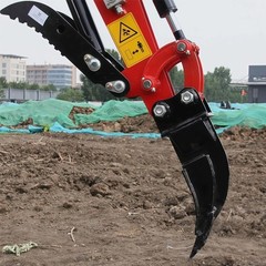 600mm Excavator Flail Mower Attachment, 25mm Pin, 92mm Center, 105mm Ear Width |