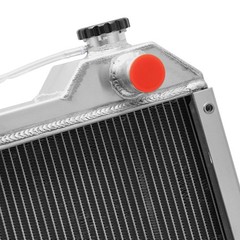 For Case Backhoe 570 580L 580SSL 590SL 4300&P85 234876A1,234876A2 4 Row Radiator