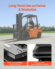 Seat Suspension Kit With Seat Slider Track, Universal Seat Suspension with Dust