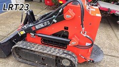 AGT LRT23 1 Ton Mini Skid Steer Loader with RATO R740 Engine Stand Behind