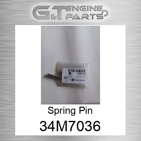 34M7036 SPRING PIN fits JOHN DEERE (NEW AFTERMARKET)