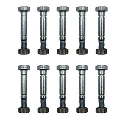 13865 Qty 10: 2-1/8″ x 5/16″ Shear Pin with Nut Fits Snapper