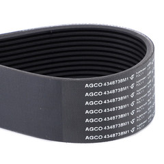 P/N 4348738M1, New Genuine AGCO OEM SERPENTINE BELT
