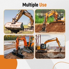Equipment Bucket Ears for Kubota Excavator U-55 KX057 KX191 Weld On 2PC