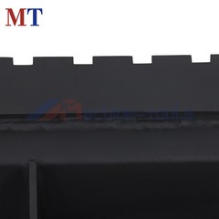 45 INCH Heavy-Duty Skid Steer Pallet Fork Frame With Receiver Hitch 2500 LBS