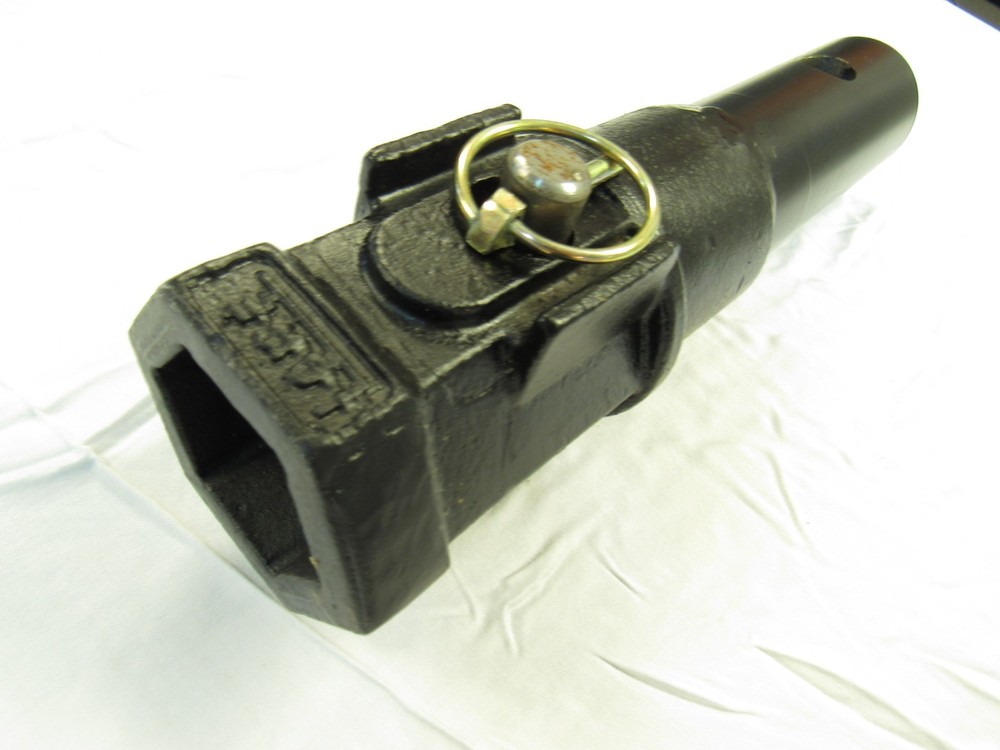Lowe Brand Auger Bit Conversion – 2″ Hex to 2 9/16″ Round Adapter – FREE SHIP