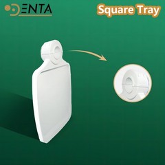 45/50mm universal square tray plastic, compatible with Durr China brand Belmont