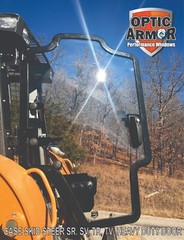 OPTIC ARMOR CASE SR SV TR TV SKID STEER HEAVY DUTY DOOR POLY TINTED