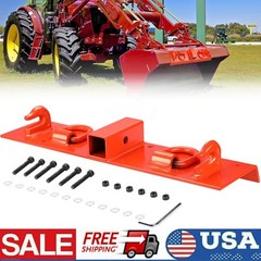 Tractor Grab Hooks Bolt On Compact Tractor Bucket Hooks w/2″ Receiver Heavy Duty