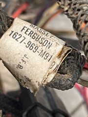 Massey Ferguson MF 2775 Tractor Dash Wiring Harness 1627969M91