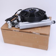 Radiator Plus Hydraulic Oil Cooler Fan For H12 / QH12 Mini Excavator Attachment