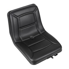 Universal Forklift Seat Adjustable Tractor Seat PU Bulldozer Seat Drainage Hole